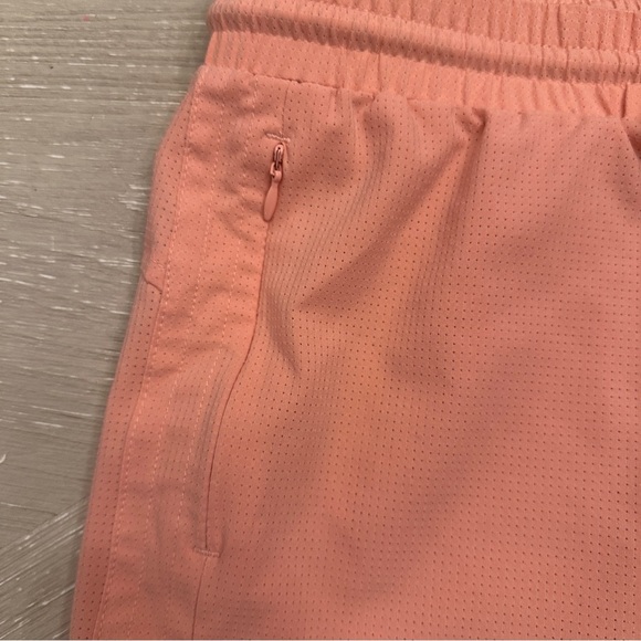 Avalanche Coral Peach Athletic Shorts Adjustable Fit Size Medium - Picture 4 of 7